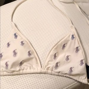 RALPH LAUREN POLO HORSES BIKINI TOP!